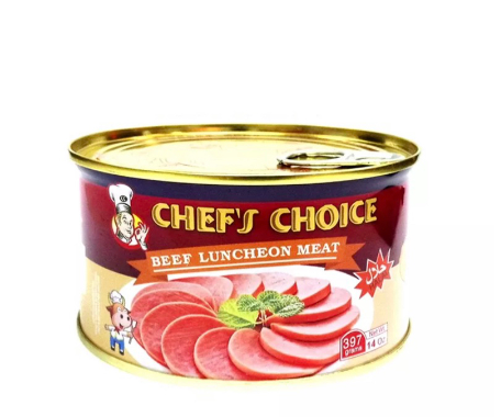 Chef's Choice Luncheon Meat  Beef / Chicken 397g