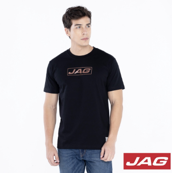 Jag Men's Rugged Boxy Fit Logo Tee