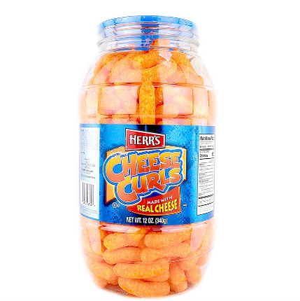 Herr's Cheese Curls 340g