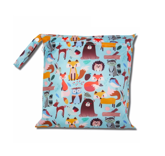 Waterproof and Reusable Baby Diaper Bag Durable Baby Diaper Stroller Handbag 012