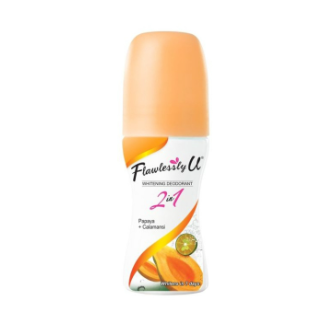 FLAWLESSLY U Whitening Deodorant 2in1 Papaya + Calamansi 40ML