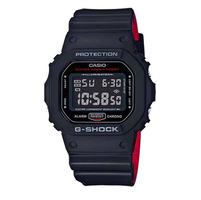 Casio G-Shock G-Shock Black Resin Watch For Men CDW-5600HR-1DR