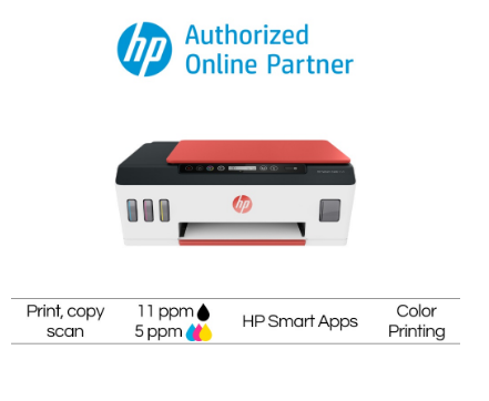 HP 519 Wireless All-in-One Coral 519 AIO Smart Tank Printer