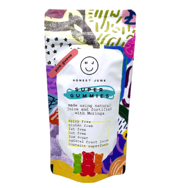 Honest Junk Pink Guava Strawberry Gummies 100g