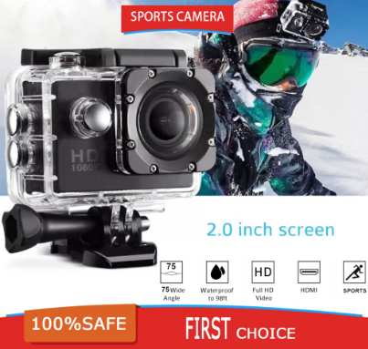 Sports Camera Outdoor 2.0 inch Full HD 4K Wireless WIFI Underwater Riding Anti-Shake