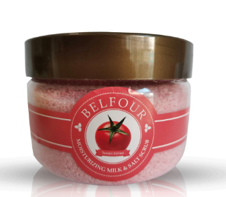 BELFOUR Milk & Salt Scrub Tomato Extract 350G