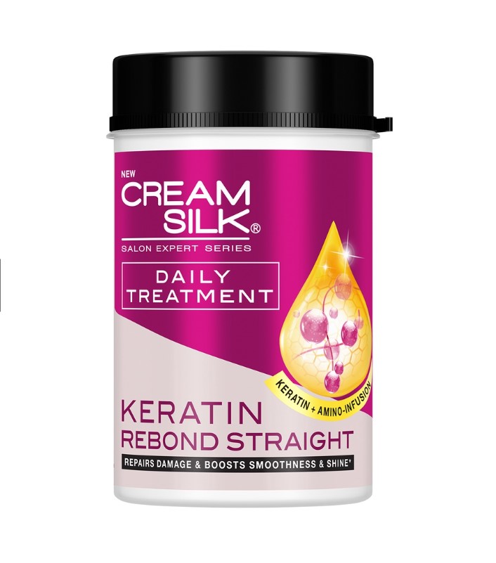 Cream Silk Treatment Keratin Rebond Straight 650ML