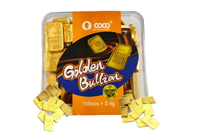 Coco Chocolate Golden Bullion Jar 300g