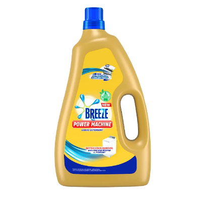 Breeze Power Machine Liquid Detergent Bottle 3L