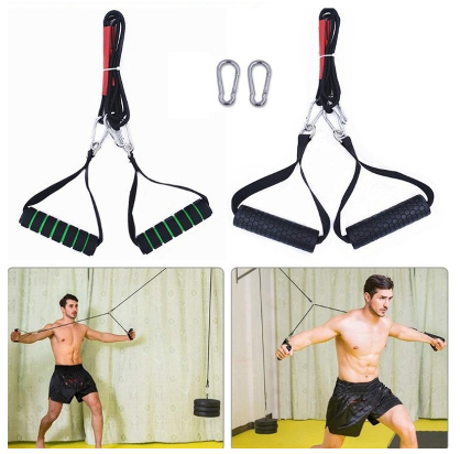 Pull Down Cables Gym Handles for Cable Machines Workout Equipment