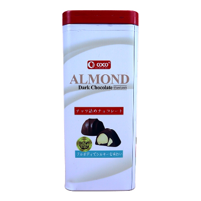 Coco Almond Dark chocolate 125g