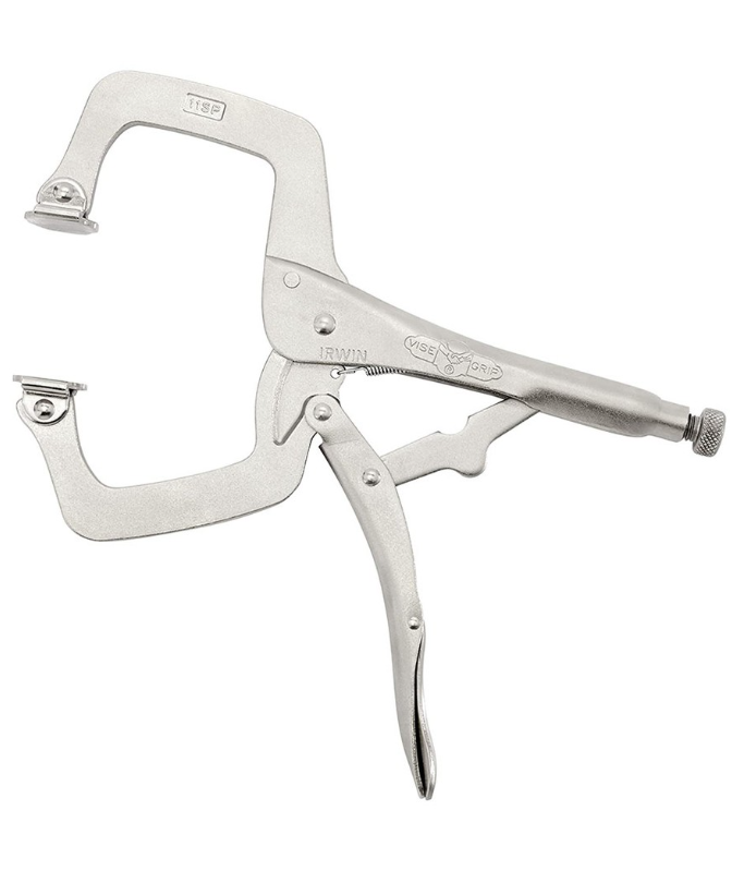 Irwin Locking C-Clamp with Swivel Pad 11SP T20EL4