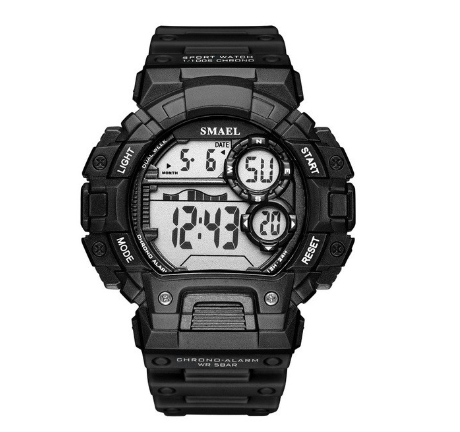 Smael Men's Sports Watch Luxury Brand Military Fashion Digital Alarm Stopwatch Clock 004