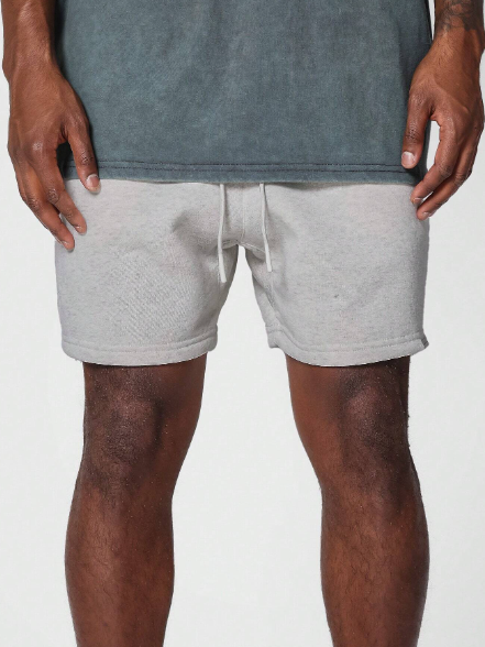 SUMWON Regular Fit Essential Drop Crotch Short