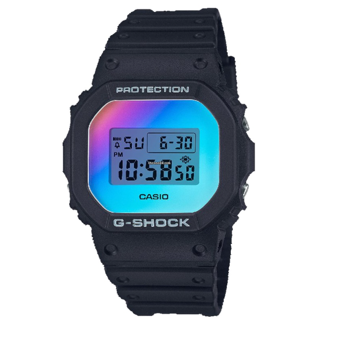 Casio G-Shock Origin Black Resin Digital Watch For Men CDW-5600SR-1DR