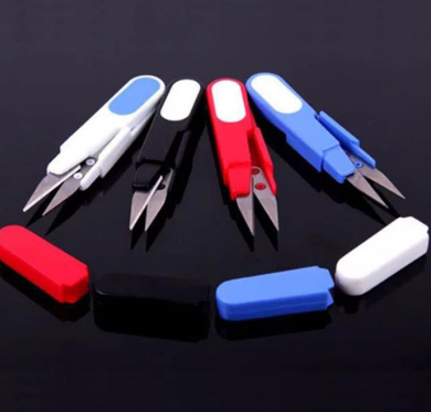 Plastic Shell Boxes Lure Fishing Pliers Portable Fishing Line Cutter Fishing Line Scissors Lure Fish Fishing Tools Trimming
