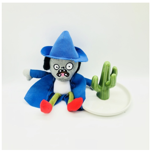 10cm Plants vs. Zombies Plush key chain PVZ Plush Doll Pendant Peashooter Sunflower Ice Dolls Zombie Rag Accessories Doll PVZ21