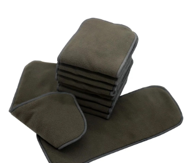 Baby Nappies Bamboo Charcoal Liner nappy diaper Insert For Baby Cloth Diaper Nappy Washable 4 Layers