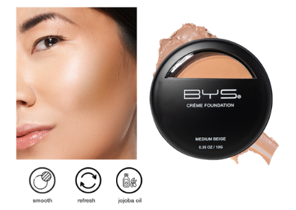 BYS Foundation Creme w/ Sponge