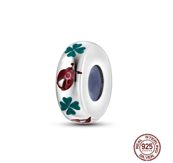 925 Sterling Silver Green Series Tree Cactus Avocado Pendant DIY Charm Beads Fit Original Pandora Charms Bracelet Women Jewelry D34