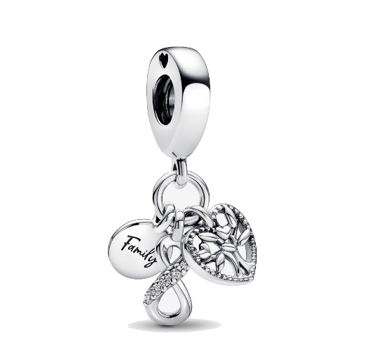 Turtle 925 Silver Pandora Dangle Charm Three In One Pendant Decoration For Bracelet Dream Catcher Beads S20