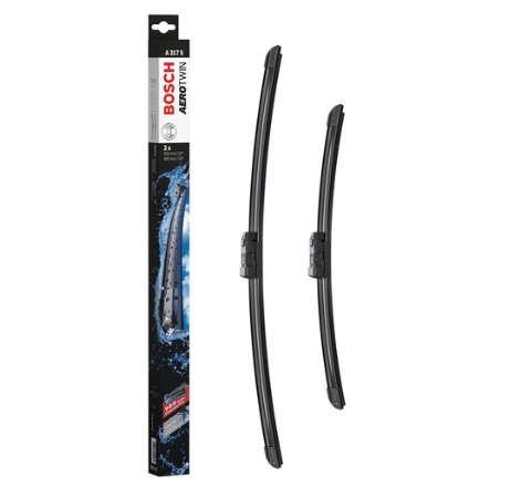 Bosch AEROTwin Wiper Blade Set Ford Ecosport  A317S 22+16 inches 2014-2019 2015 2016 2017 2018