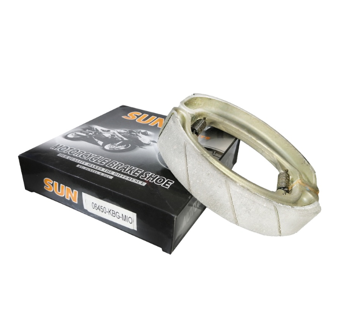 SUN Brake Shoe w/ Spring & Canal for TMX (FRONT)