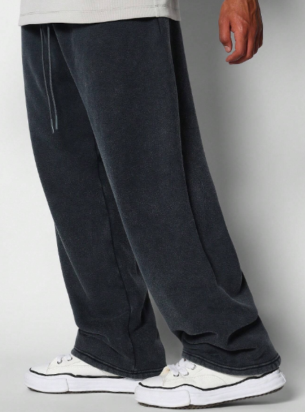 SUMWON Straight Fit Washed Jogger With Drawcords
