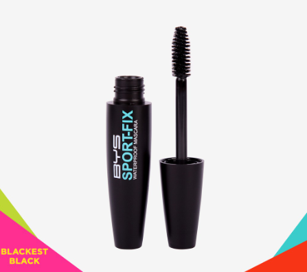 BYS Sport-Fix Waterproof Mascara Blackest Black
