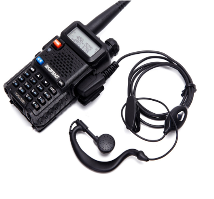 Intercom Headset Two Way Ham Radio Earpiece for BaoFeng UV5R series Walkie Talkie