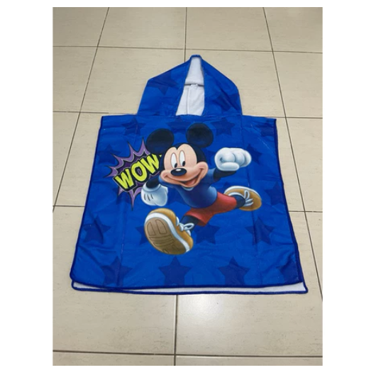Essential Kids Bath Towel with Hood and Rectangle Bath Towel BT14