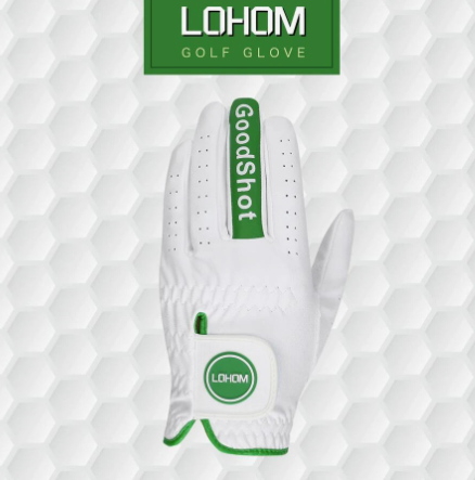 LOHOM Men's WeatherSof Golf Gloves , Good Shot Golf Gloves Men, Breathable, Lasting Stable Grip, Super Soft, Golf Gift. 1 Piece Left Hand