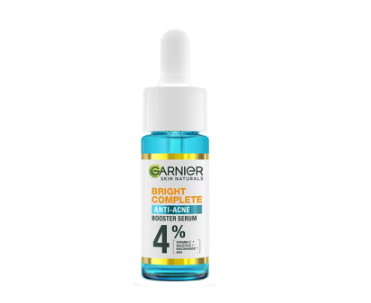 GARNIER Skin Naturals Bright Complete Anti-Acne Booster Serum (15ml) with Niacinamide