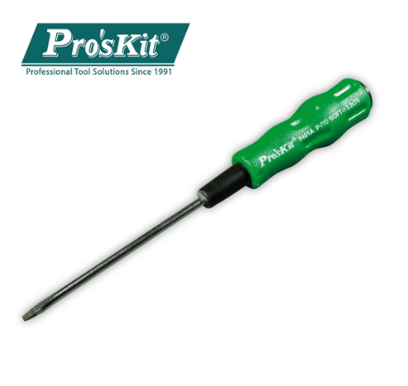 Pro'sKit 89401A Pro-Soft S/D (-3.2x75mm) Precision Slotted Screwdriver