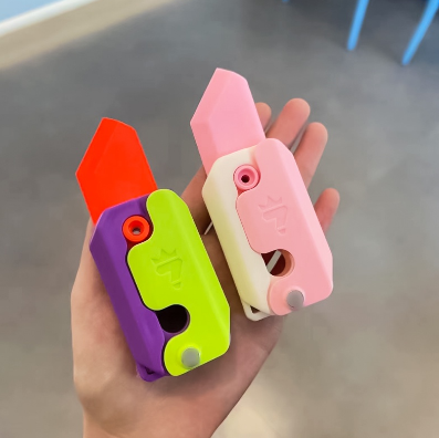 3D Printing Fidget Toys Knife Radish knife Sensory Knife Fidget Toys Educational Toys For Kids