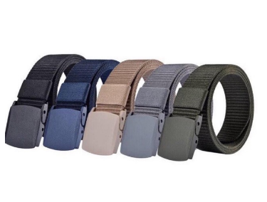 Men's Garrison Belt With Plastic Buckle