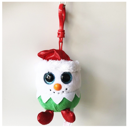 Ty Beanie Big Eyes Keychain Pendant Sloth Monkey Cat Fox Puppy Rabbit Soft Plush Backpack Decor Doll Birthday Gift For Kids 10CM C11
