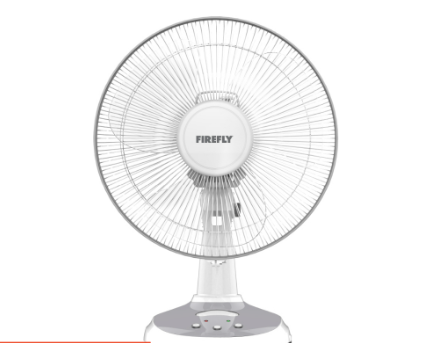 Firefly 12" Rechargeable Fan with Night Light - FEL6112