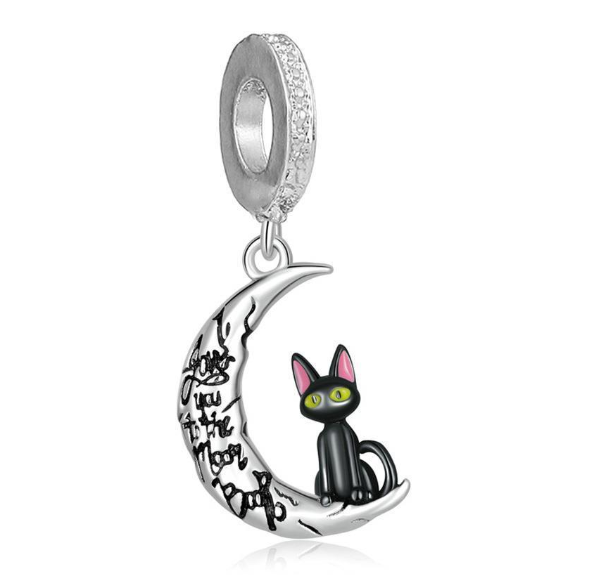 Clover Sea Turtle Cherry Charms 925 Silver Bracelet Accessories Lovers Diamond Inlaid Beads 0027