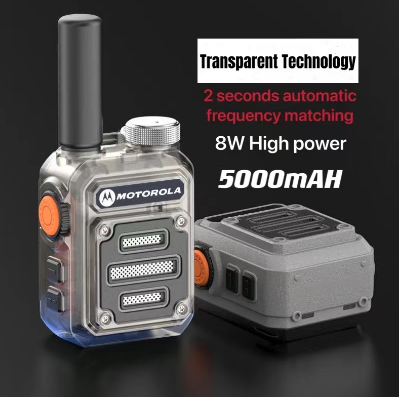 Mini Walkie Talkie 2-Second Automtic Frequency Matching With A Talk Distance Of 8KM Cross-country Team Jungle Adventure