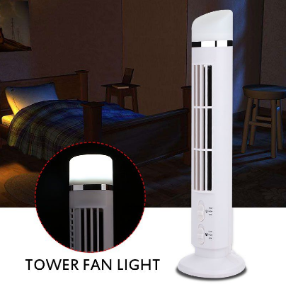 Light Desktop USB Leafless Fan Student Office Home LED Eye Protection Light Emergency Light