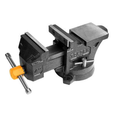 Tolsen Industrial Bench Vise Ultra Large Swivel Base w/ Anvil (4") 10804