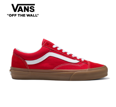 Vans Style 36 Gum Red Sneakers For Men