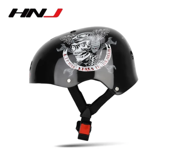 HNJ MOB-AA W-D Motorcycle Bike Nutshell Helmet Open Face Skateboard Helmets HNJ18
