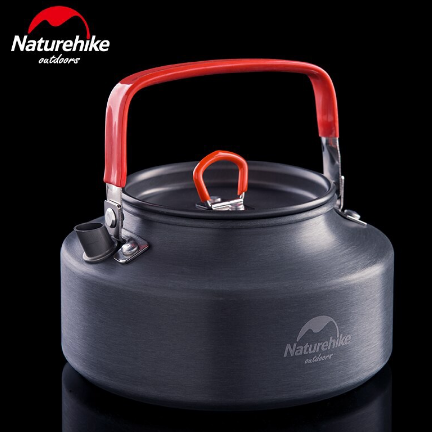 Naturehike Camping Pinic Heat Coffee Tea Pot with Heat Proof Handle Tea Filter