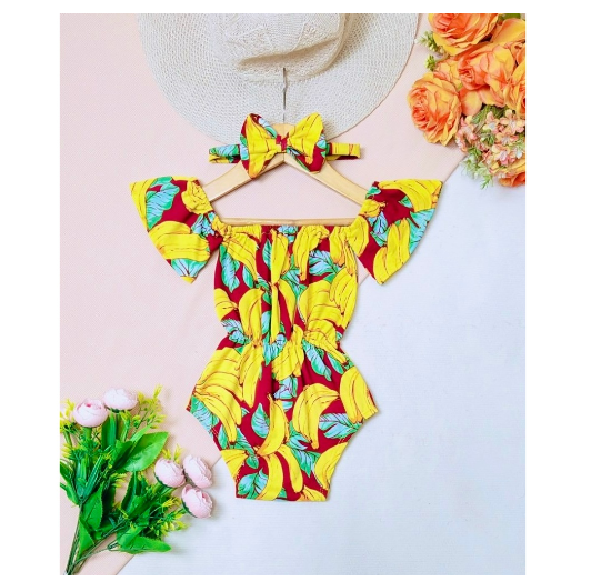 Baby Romper With Turban (UP TO18months) 013