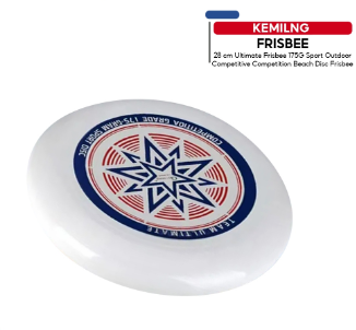 Kemilng  28 cm Ultimate Frisbee 175G Sport Outdoor Competitive Competition Beach Disc Frisbee