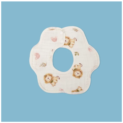 Einmilk Baby Bandana Dribble Bibs 360 Rotate Drool Bibs or Petal Bib Cotton Super Soft & Absorbent B24