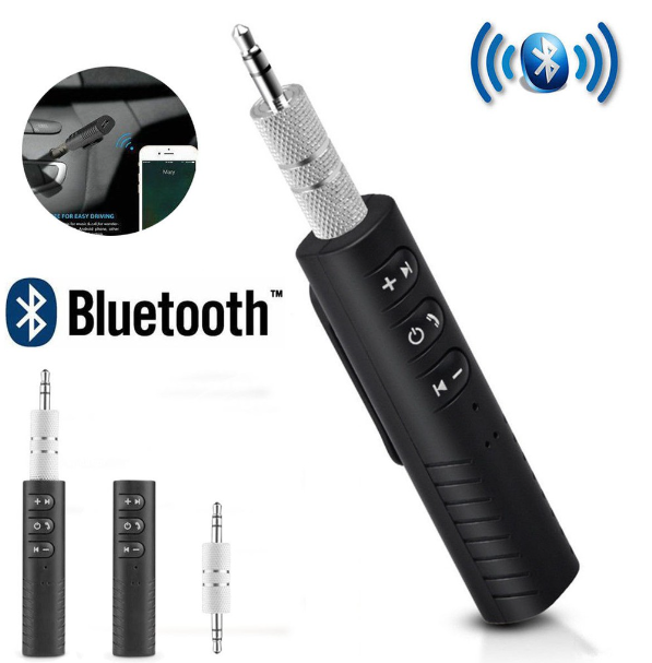 Bluetooth 3.5mm AUX Car Stereo Audio Receiver Wireless