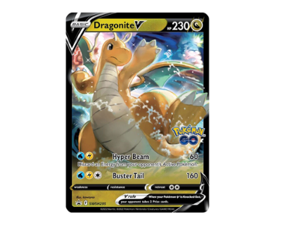 Pokemon Trading Card Game Pokemon GO Premier Deck Holder Collection - Dragonite VSTAR